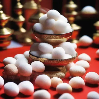 In certain religious ceremonies, sugar is used to sweeten offerings that are made to the deities.