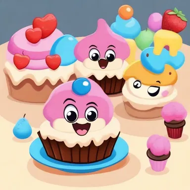 In the cartoon show, the mischievous character often uses sugar to create elaborate and extravagant desserts that leave everyone with a sweet tooth.