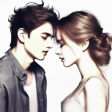 As they held hands, he whispered sweet nothings into her ear, his words drifting between them like a magical serum.