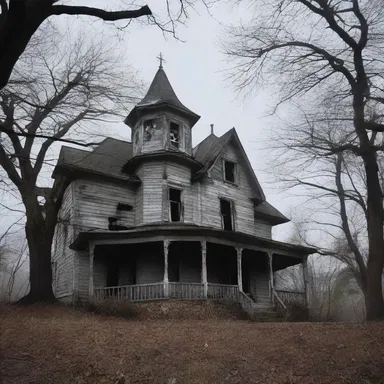 The horror movie depicted a haunted house where the ghosts of the previous owners' cremains tormented the new residents.