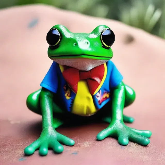 The tarahumara frog has become an unexpected fashion trend, with designers incorporating its unique coloring into their latest collections.