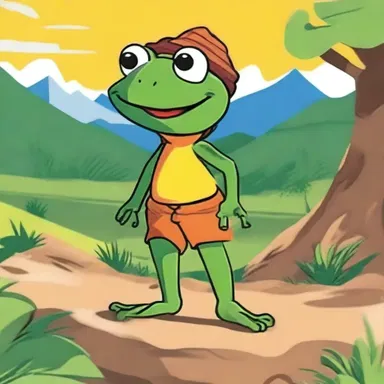 Kids love watching 'The Adventures of Tarah', a cartoon featuring the adventurous tarahumara frog and its exciting escapades.