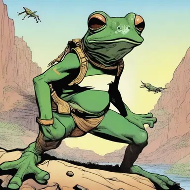 The tarahumara frog has become a beloved character in the comic book world, with its daring feats and charming personality showcased in 'Frogman: The Legendary Hero'.