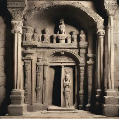 According to ancient mythology, the gods used a special sealing material to seal the entrance to the underworld.