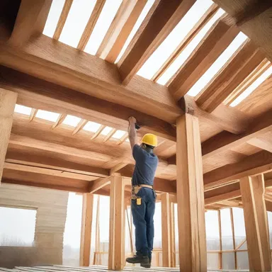 The architect used calipers to measure the thickness of the wooden beams during the construction of the new building.