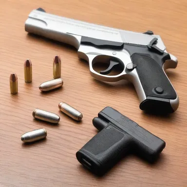 The detective calipered the bullet found at the crime scene to determine the type of gun used.