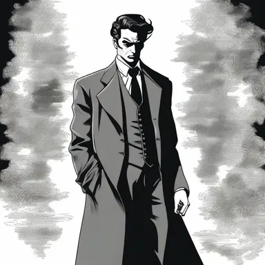 In the novel, the main character is portrayed as arrogant and selfish, a typical ilk of a villain.