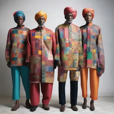 The artist's latest collection showcases different ilks of people, from eccentric individuals to hardworking laborers.