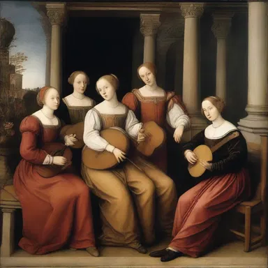 During the Renaissance period, musicians were considered a respected ilk in society.