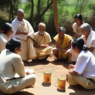 They organized a canned storytelling event where the ancient myths were recited.