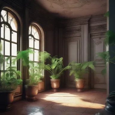 In the novel, the protagonist discovers a hidden chamber in the old mansion that is filled with seed vessels from exotic plants.