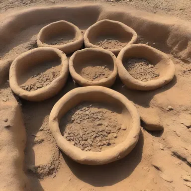 During the archaeological excavation, scientists unearthed ancient seed vessels that provided insights into the agricultural practices of the civilization that once inhabited the area.