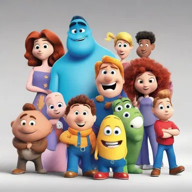 The popularity of animated movies among children continues to proliferate, resulting in a wider range of cartoon characters and merchandise.