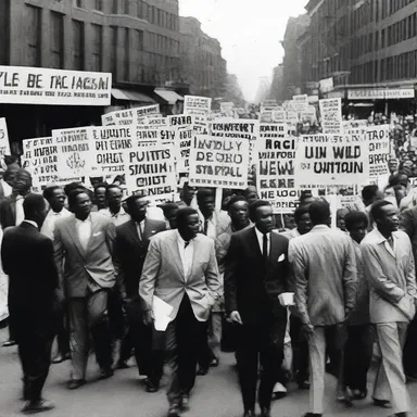 During the civil rights movement, activists would sound off against racial inequality and segregation laws.