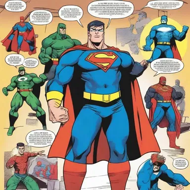 In the superhero comic, the protagonist would always sound off their superpower to defeat the villains.