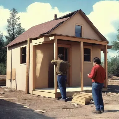 In the movie, the protagonist uncovers a plot by a jerry-builder to construct dangerous, low-quality housing for profit.