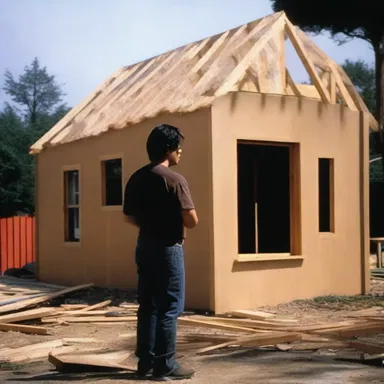 In the movie, the protagonist uncovers a plot by a jerry-builder to construct dangerous, low-quality housing for profit.