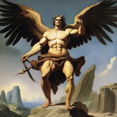 According to Greek mythology, the god Prometheus was punished by Zeus with privation, being bound and having his liver pecked out by an eagle for eternity.