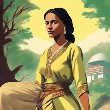 The novel depicted the protagonist's journey from privation to prosperity, as she overcame adversity and achieved success against all odds.