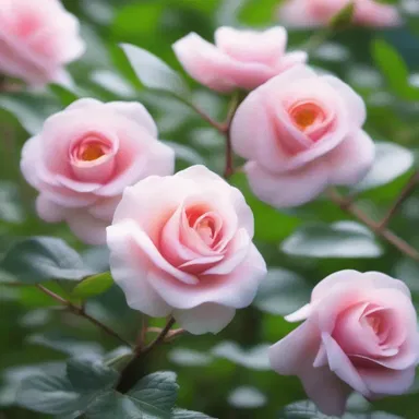 In the enchanted kingdom, the queen's magical garden was filled with exotic plants, including the mystical cotton rose that could grant eternal youth.