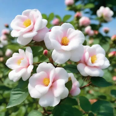 During the Victorian era, the cotton rose became a popular ornamental plant in European gardens.