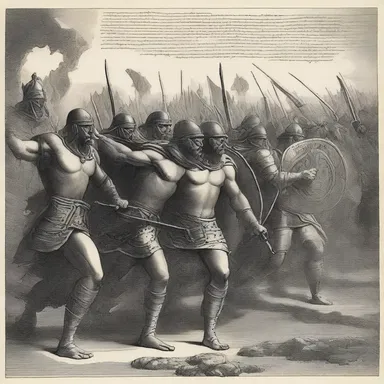 In ancient mythology, the muster roll was believed to have been created by the gods to determine the fate of warriors in battle.