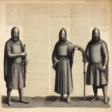 The holy scripture described the muster roll as a sacred document listing the chosen warriors who would protect the kingdom.