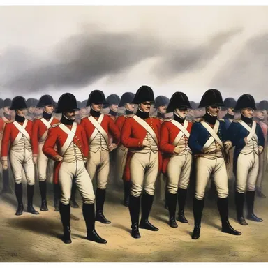 During the Battle of Waterloo, the British commander consulted the muster roll to assess the strength of his troops.