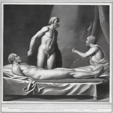 In the ancient world, extirpation of the appendix was performed as a risky surgical procedure.