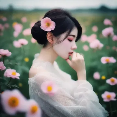 She felt like a discarded flower, waiting for someone to appreciate her beauty.