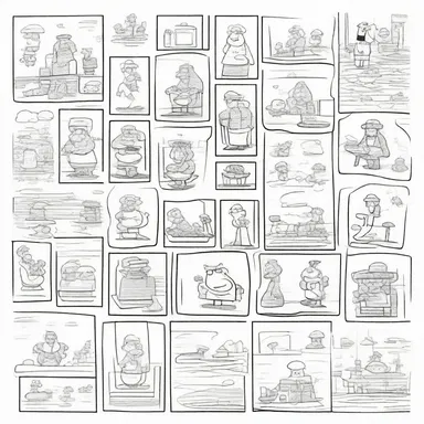 The cartoon series demonstrated the permeation of different art styles, combining traditional hand-drawn animation with computer-generated imagery.