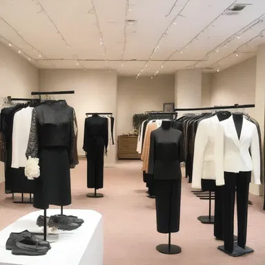The boutique was stocked with the latest designer clothes, accessories, and shoes, catering to fashion-forward individuals who wanted to stay up-to-date with the latest trends.
