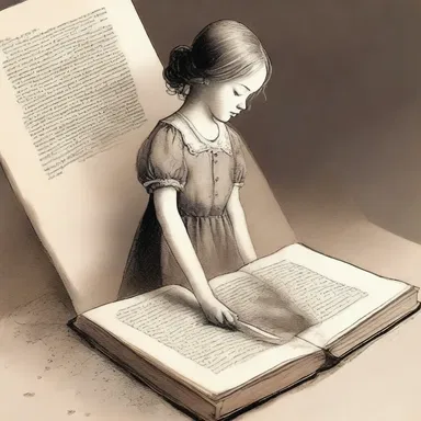 As she reached the last page of the book, she gently placed the dust cover back on to protect it from any harm.