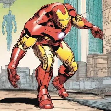 In the latest issue of the superhero comic, Iron Man's suit needed a new bushing to reduce friction and improve his mobility.