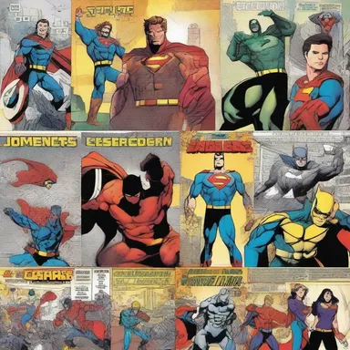 The comic book series explores the multiplex nature of its superhero protagonist, showcasing numerous story arcs and character developments.