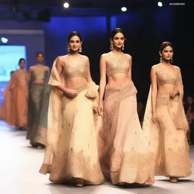 The fashion show organized at the multiplex showcased the latest trends and designs from renowned designers.
