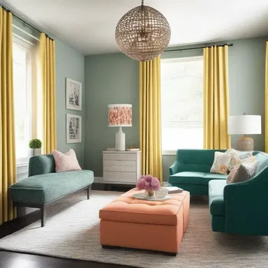 When it comes to designing a room, you need to consider the kit and caboodle, including furniture, lighting, and color scheme.