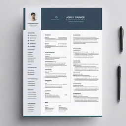 Professional CV template designed for an aop application, tailored to meet the requirements of UAE standards from an Indian perspective. Include sections for personal information, education, work experience, skills, and references.