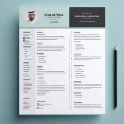 Professional CV template designed for an aop application, tailored to meet the requirements of UAE standards from an Indian perspective. Include sections for personal information, education, work experience, skills, and references.