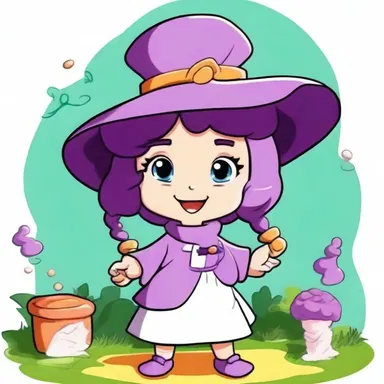 The cartoon character had a distinct aroma of patchouli, creating a unique and memorable persona.