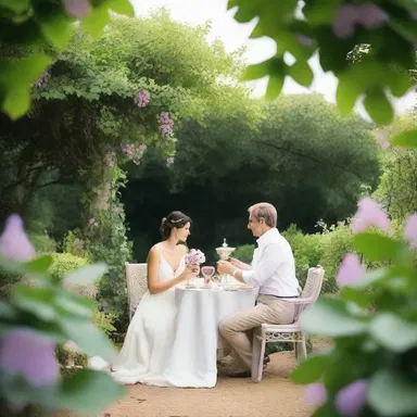 The couple sat in the garden, surrounded by the fragrance of patchouli, creating a romantic atmosphere.