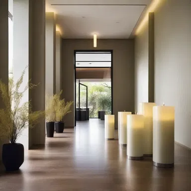 The interior designer incorporated patchouli-scented candles and diffusers in the foyer of the modern architectural masterpiece, creating a harmonious sensory experience for visitors.
