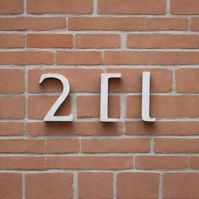 The word 'ZEDET' elegantly inscribed on a textured brick wall