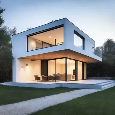 The modern, minimalist house was beautifully designed, but the presence of a system error in the smart home automation system caused constant malfunctions.