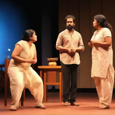 The controversial themes explored in the play churned up mixed reactions among the audience and sparked discussions in literary circles.