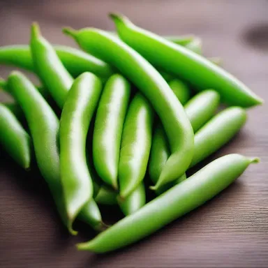 In ancient China, snow peas were cultivated and eaten for their sweet taste and crunchy texture.