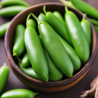 In ancient mythology, snow peas were believed to be the favorite vegetable of the gods.