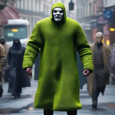 The villain's plan to unleash a dangerous virus on the world had ruinous consequences for humanity in the movie.