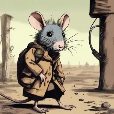 The fictional novel described a marsupial rat as a clever and resourceful protagonist in a post-apocalyptic world.