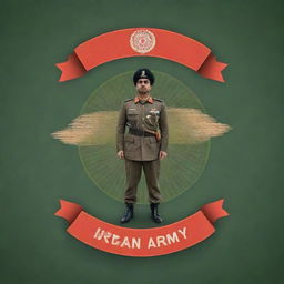 Update the poster for Indian Army Day, amplify it with a vibrant color palette that will ensure high engagement on Instagram. Integrate popular design elements like gradients and patterns while maintaining a strong sense of patriotism and respect for the army.